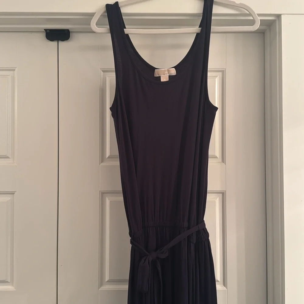Michael Kors Beach, Blouse Top, Navy Maxi Dress - Picture 6 of 6